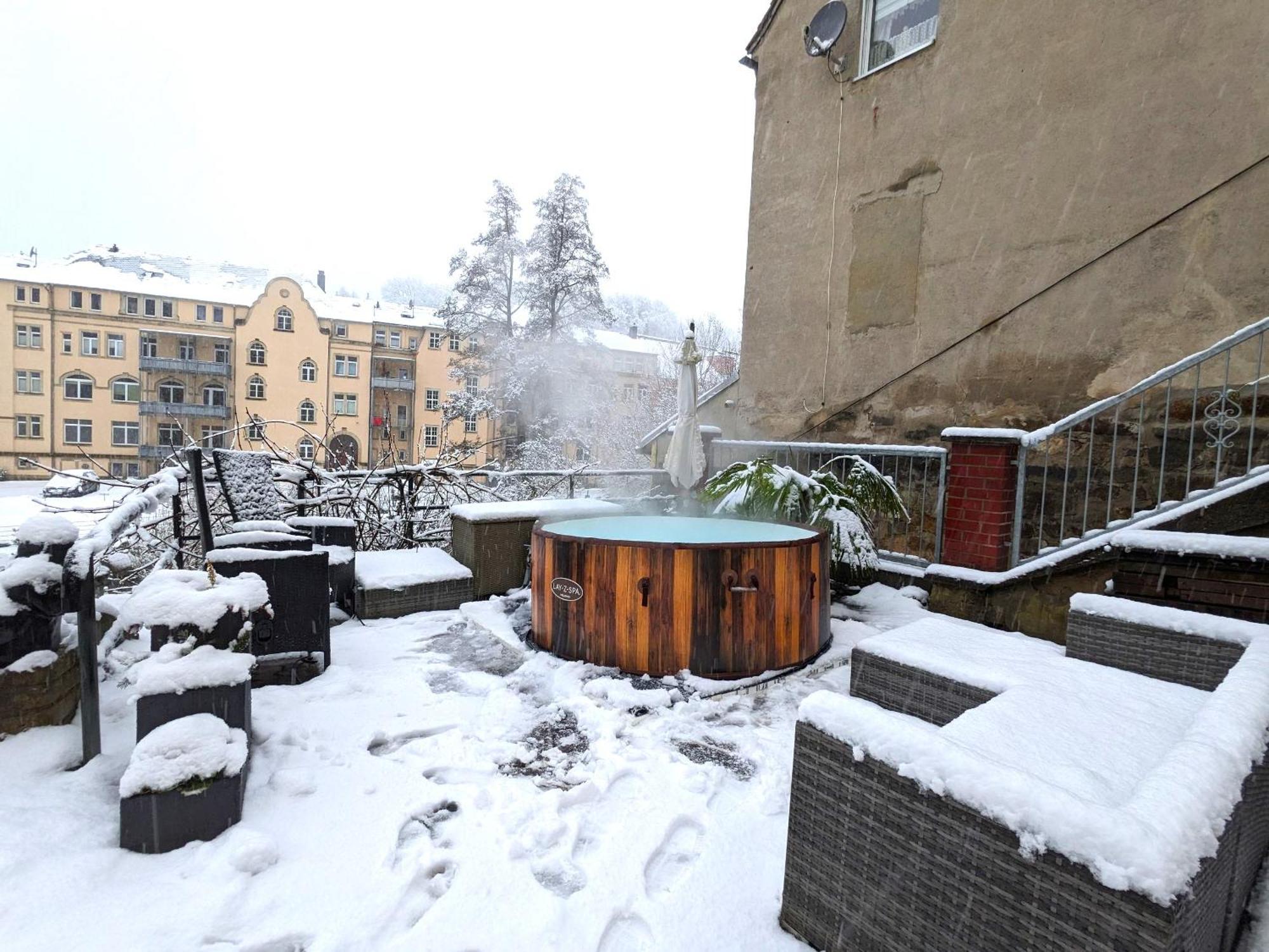 Zi1 - Urlaubsmagie - Erholung Mit Whirlpool & Sauna Sebnitz Exteriér fotografie