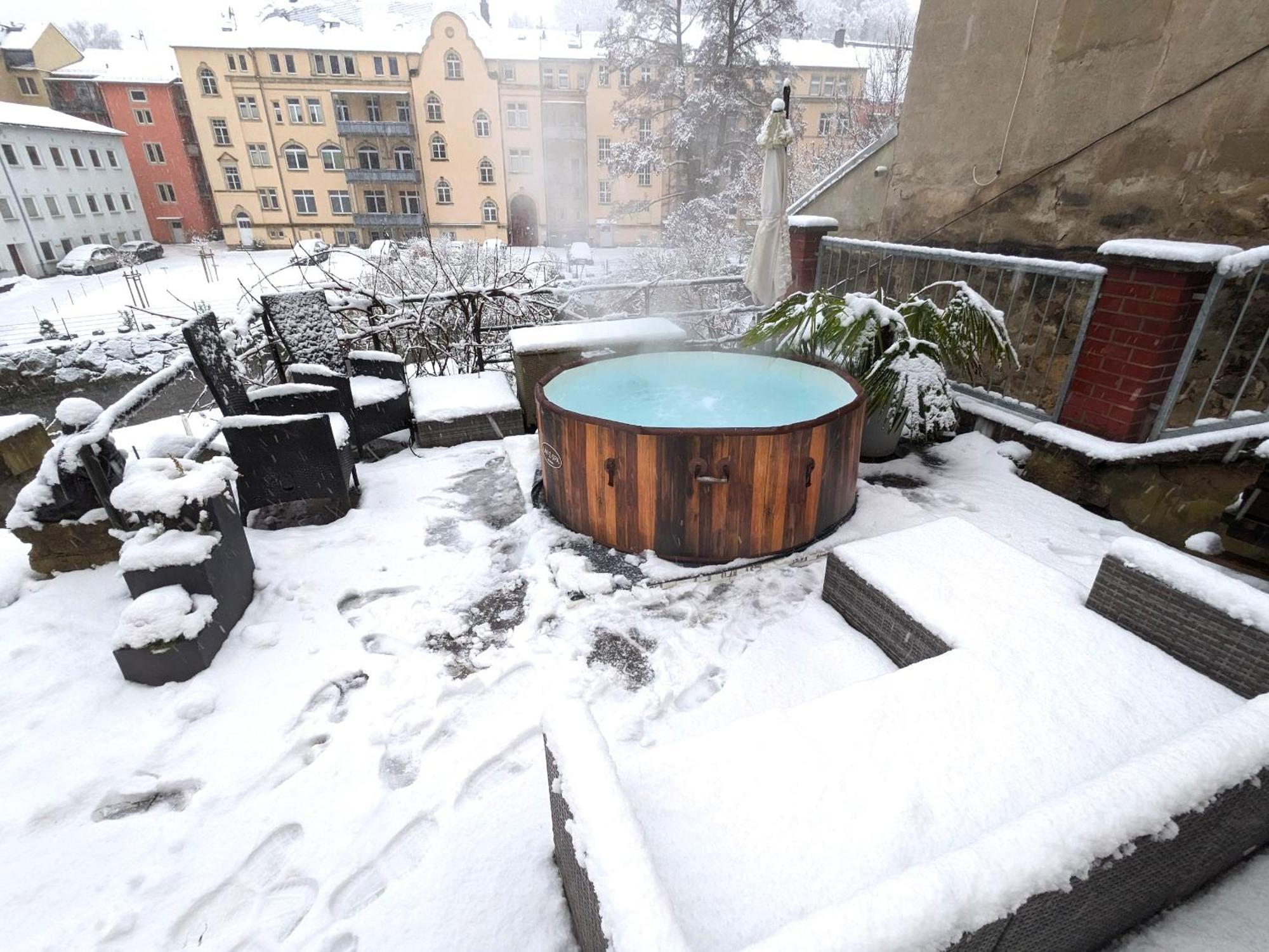 Zi1 - Urlaubsmagie - Erholung Mit Whirlpool & Sauna Sebnitz Exteriér fotografie